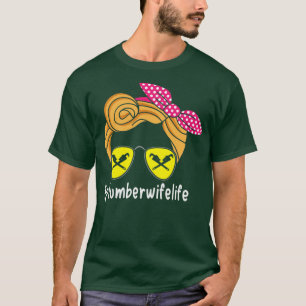 T-shirt Femme en plombier