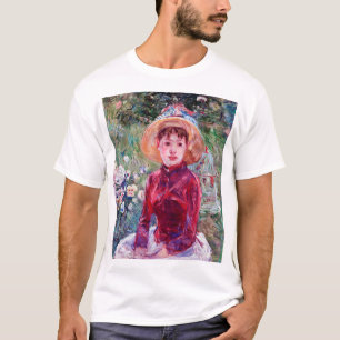 T-shirt Femme en rouge, Berthe Morisot