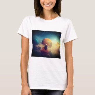 t-shirt femme enfant mystique et planètes