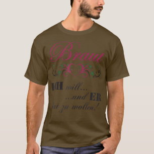 T-shirt Femme enterrement de vie de jeune fille garçon fem