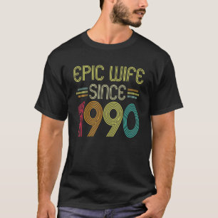 T-shirt Femme épopée depuis 1990 Son 32e anniversaire de M