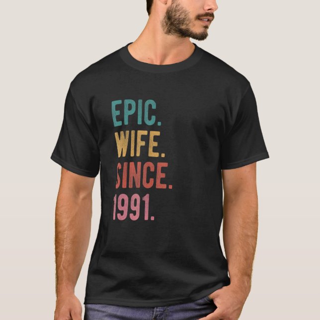 T-shirt Femme épopée depuis 1991 31ème anniversaire de Mar (Devant)