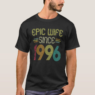 T-shirt Femme épopée depuis 1996 Son 26e anniversaire de M