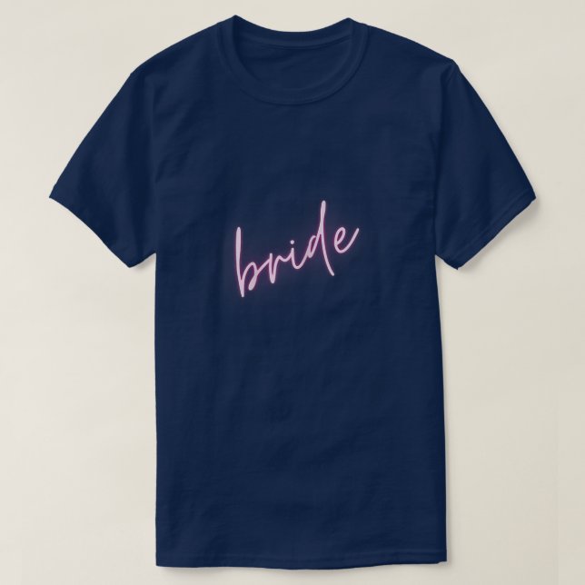 T-shirt Femme Épouse Rose Clair (Design devant)