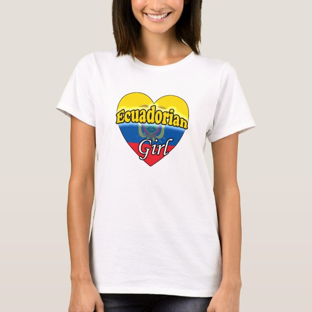T-shirt Femme équatorienne (Devant)