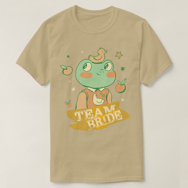 T-shirt Femme Équipe Femme Femme Femme Bachelorette Hen Ni (Design devant)