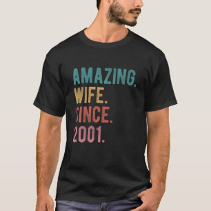 T-shirt Femme Extraordinaire depuis 2001 - 21E Anniversair