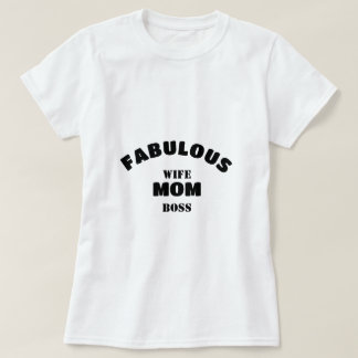 T-shirt Femme fabuleuse, Maman, Patron Modèle personnalisé