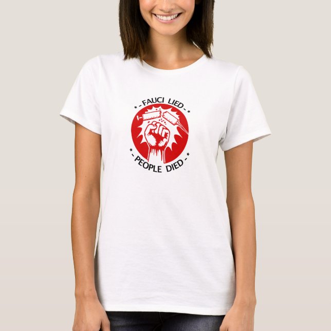 T-shirt femme Fauci Lied (Devant)