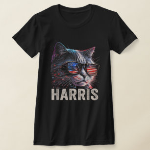 T-shirt Femme Féline Sans Enfants, Harris 2024