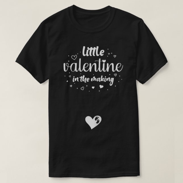 T-shirt Femme Femme Awesome and Funny Little Valentine (Design devant)