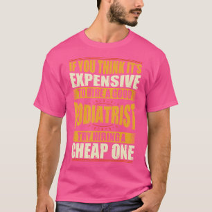 T-shirt Femme Femme Funny Podiatriste Chemises Docteur Pod