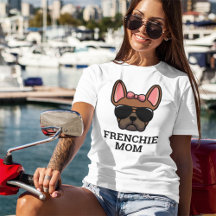 Femme Fête Rouge Français Chien Fréchie Maman