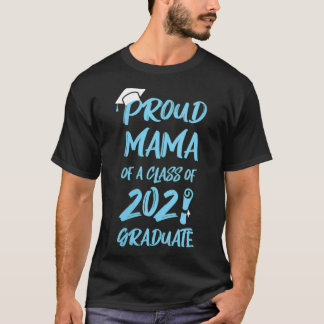 T-shirt Femme Fier Maman D'Une Classe De Maman 2021 Grand-