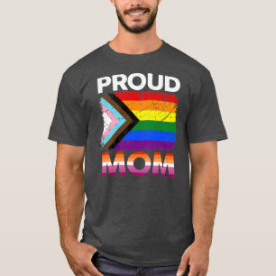 T-shirt Femme Fière Maman Transgenre Pride Lesbienne LGBT