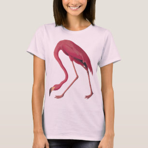 T-shirt femme Flamant rose rose