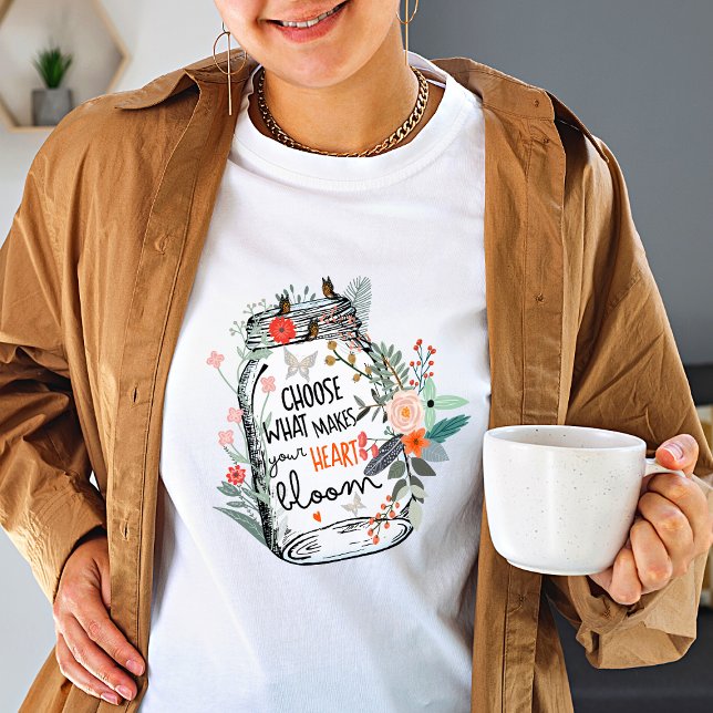 T-shirt femme fleur sauvage (Créateur téléchargé)