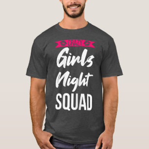 T-shirt Femme folle filles nuit escouade femme mariée