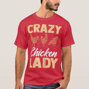 T-shirt Femme folle poule Louvain Léopard Graphique Femmes
