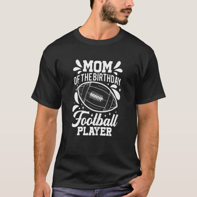 T-shirt Femme Football Maman Du Football D'Anniversaire (Devant)