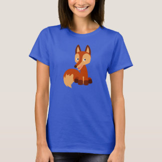 T-shirt Femme Fox Cunning Cartoon mignonne