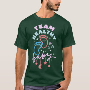T-shirt Femme Funny Team Healthy Baby Party Design Genre