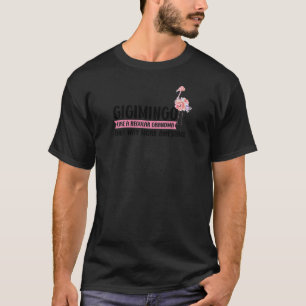 T-shirt Femme Gigimingo comme grand-mère seulement Sloth N