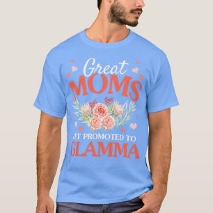 T-shirt Femme Grande Maman Se Faire Promettre À Glamma Gra