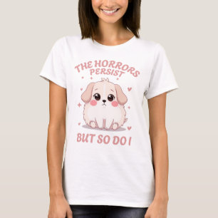T-shirt Femme Graphique Inspirationnel Chien Funny