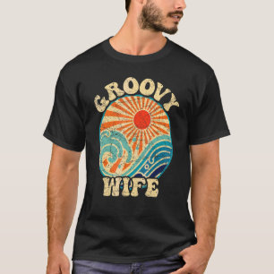 T-shirt Femme Groovy Nostalgie de l'esthétique des années