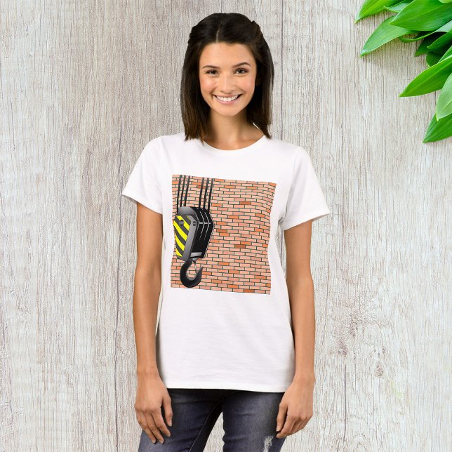 T-shirt Femme Grue Et Hook (Créateur téléchargé)