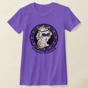 T-shirt femme guerrière viking