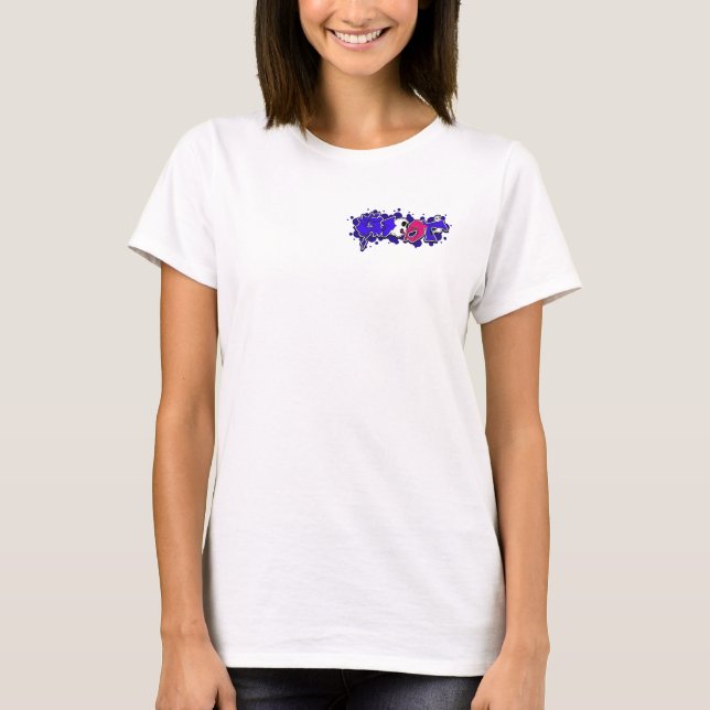 T-Shirt Femme Gwosts x Disko (Devant)