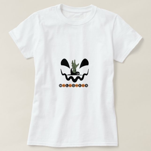 t-shirt femme halloween (Design devant)