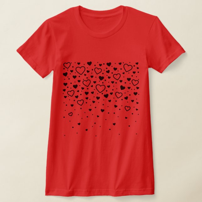 T-shirt femme Hearts in love (Poser)