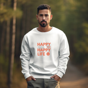 T-shirt Femme heureuse, Vie heureuse - Citation de mariage