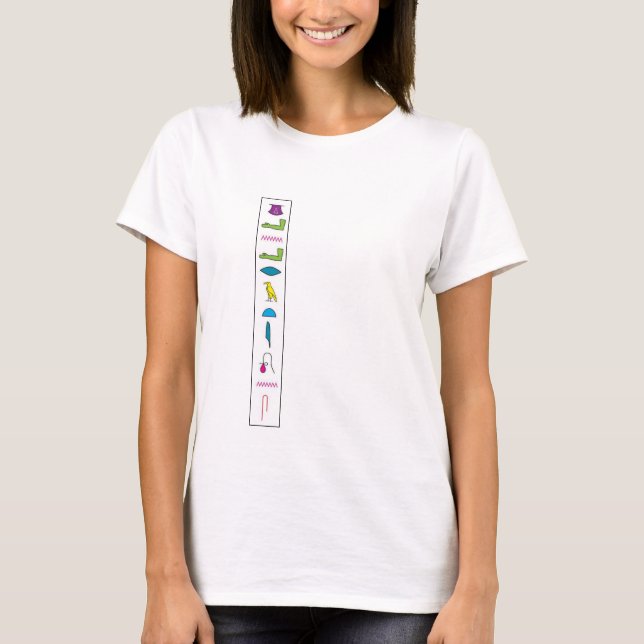 T-shirt femme HIEROGLYPH (Devant)