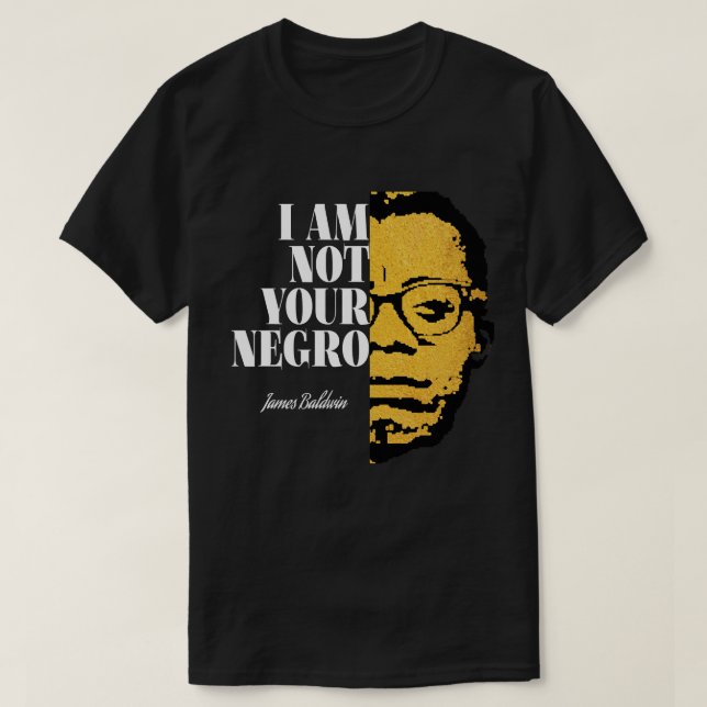 T-shirt Femme Homme James Baldwin Awesome Pour Le Ventilat (Design devant)