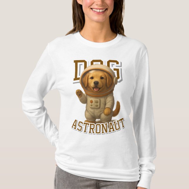 T-shirt Femme homme Unisex, astronaute du rétrificateur d' (Devant)