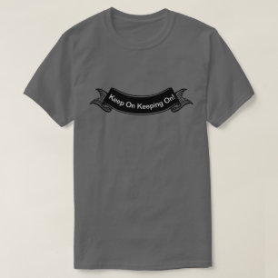 T-Shirt Femme Hommes Continuent À Continuer