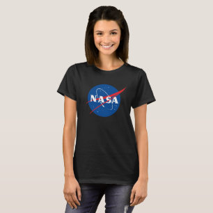 T-shirt femme Iconic NASA (Eclipse Black)