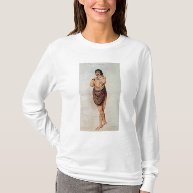 T-shirt Femme indienne (Devant)