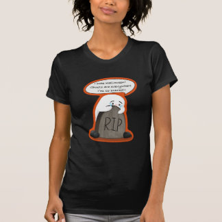 T-shirt Femme Introverti Déteste Halloween Fantôme Effrayé
