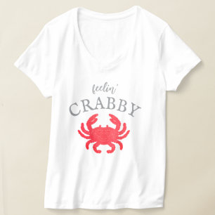 T-Shirt Femme J'ai la Crise de Crabes