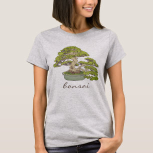 T-shirt Femme japonaise japonaise de bonsaï
