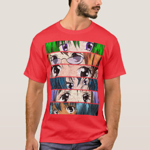 T-shirt Femme japonaise Kawaii Manga Otaku Japon Girl Anim