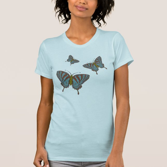 T-shirt Femme japonaise Swallowtail (Devant)