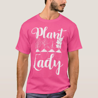 T-shirt Femme Jardinier Plante Cadeau Horticulture Nature