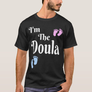 T-shirt Femme Je suis l'entraîneur de travail Doula sage-f