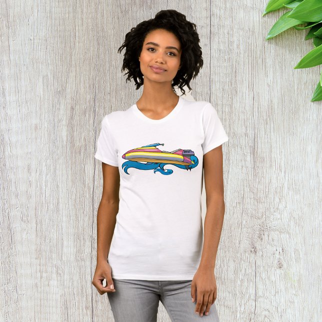 T-shirt femme Jet Ski (Créateur téléchargé)